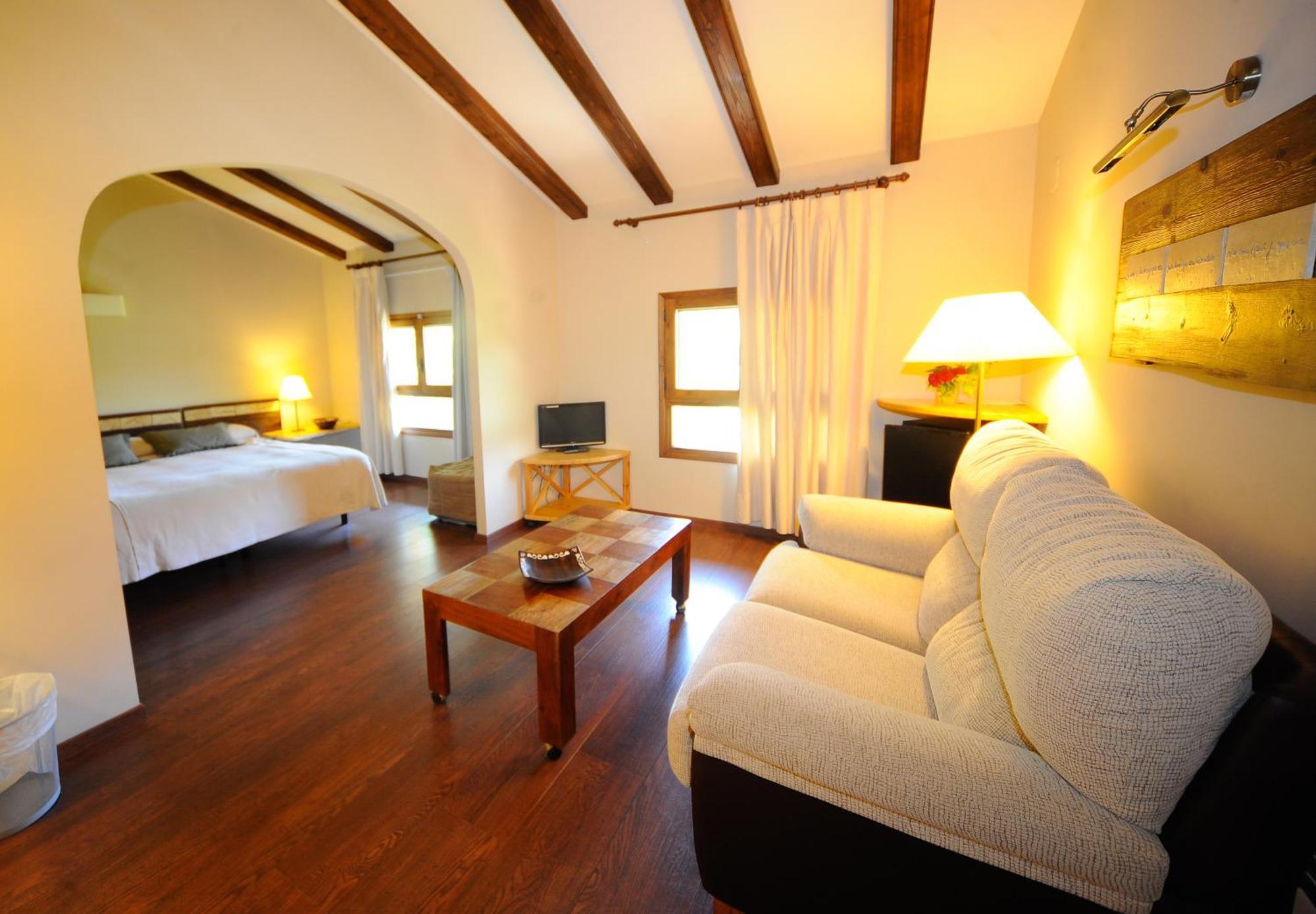 Hotel Font Del Pas Beceite Esterno foto