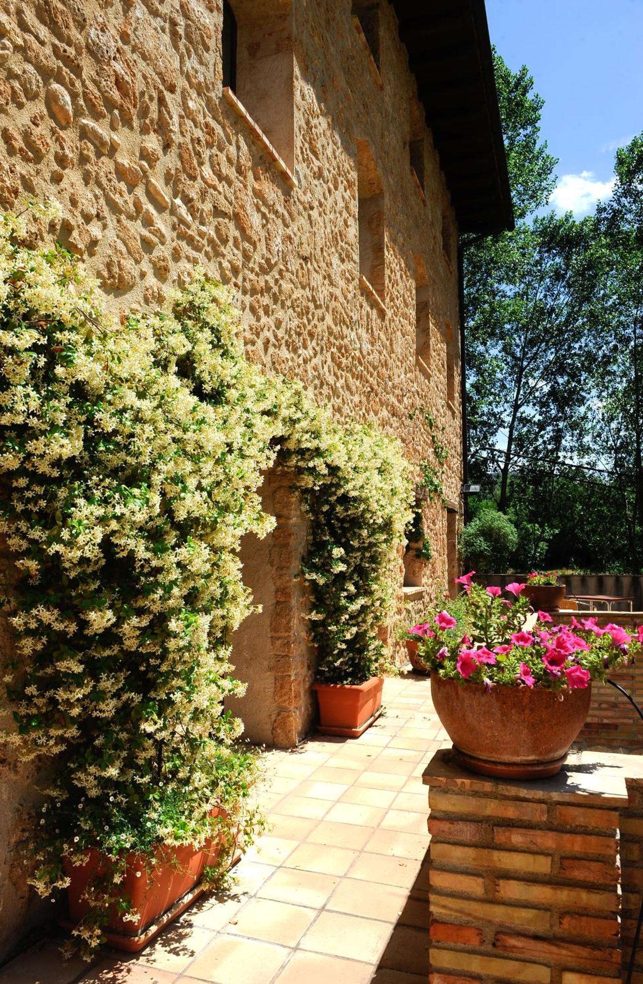 Hotel Font Del Pas Beceite Esterno foto