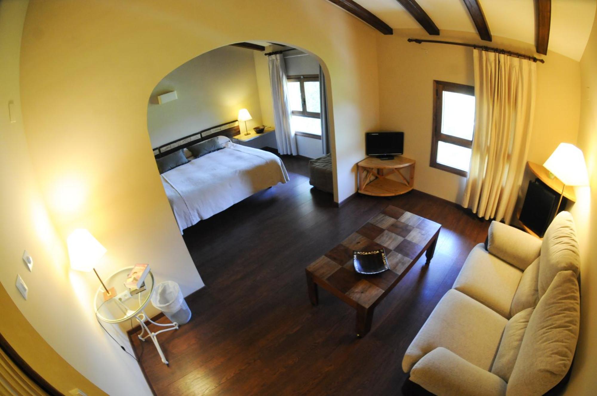 Hotel Font Del Pas Beceite Esterno foto