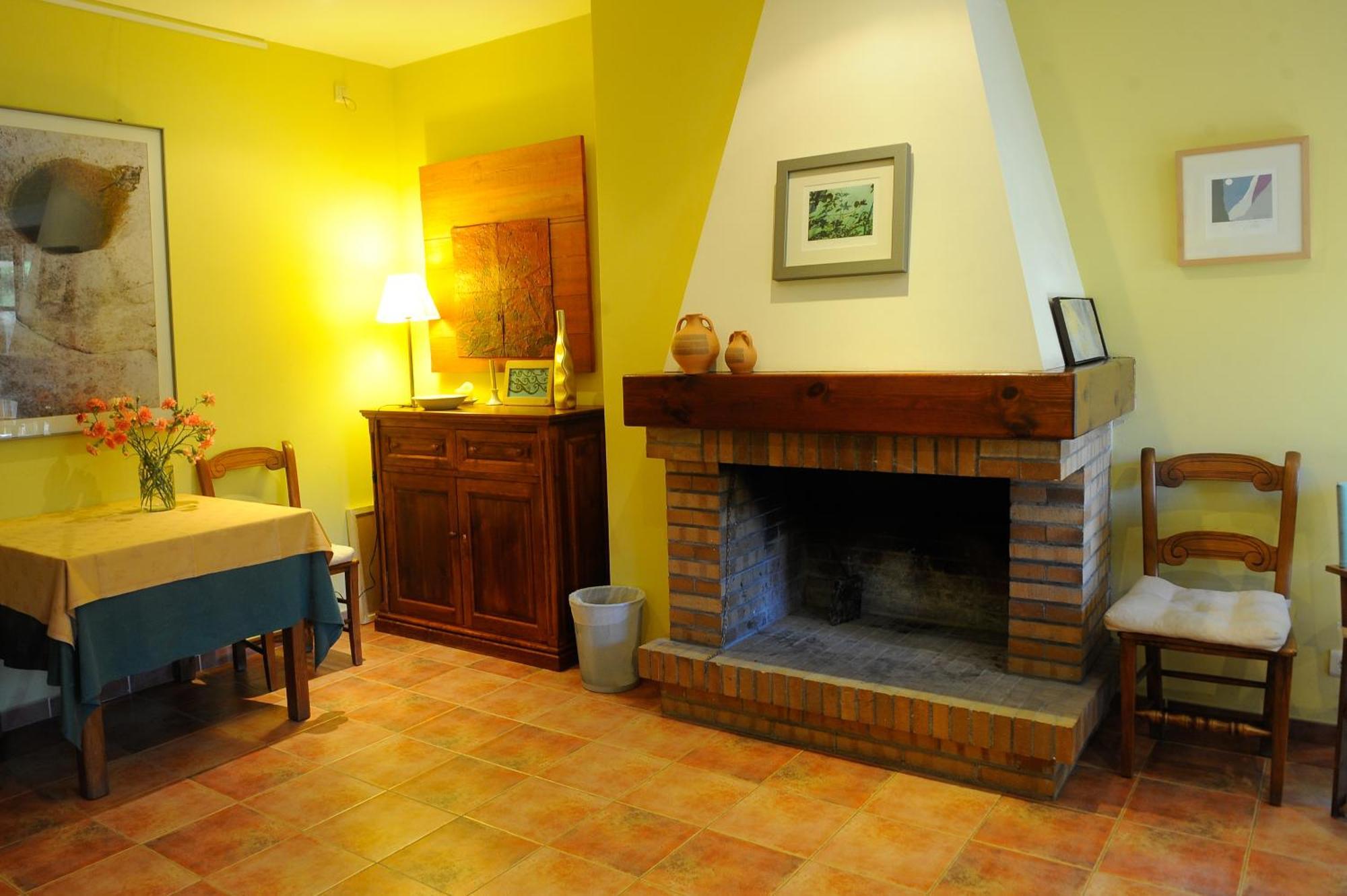 Hotel Font Del Pas Beceite Esterno foto