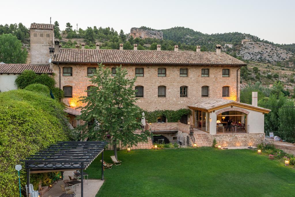 Hotel Font Del Pas Beceite Esterno foto