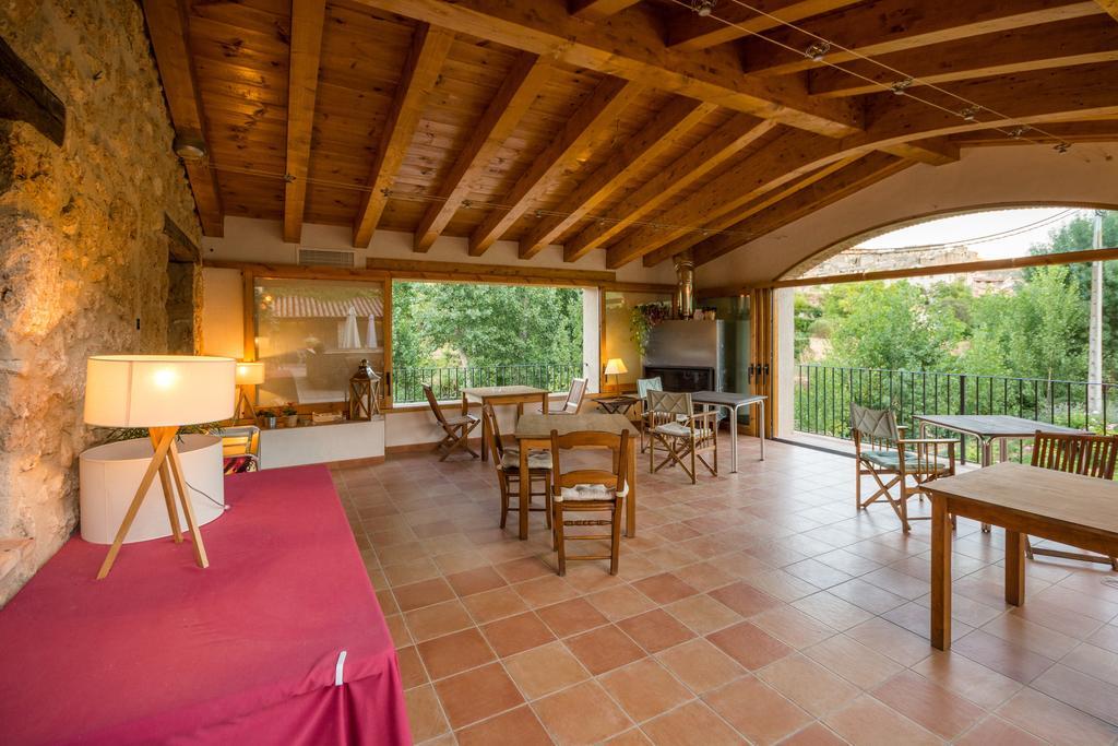 Hotel Font Del Pas Beceite Esterno foto