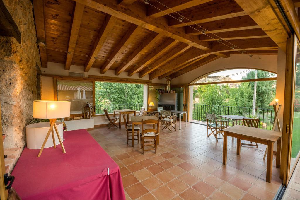 Hotel Font Del Pas Beceite Esterno foto