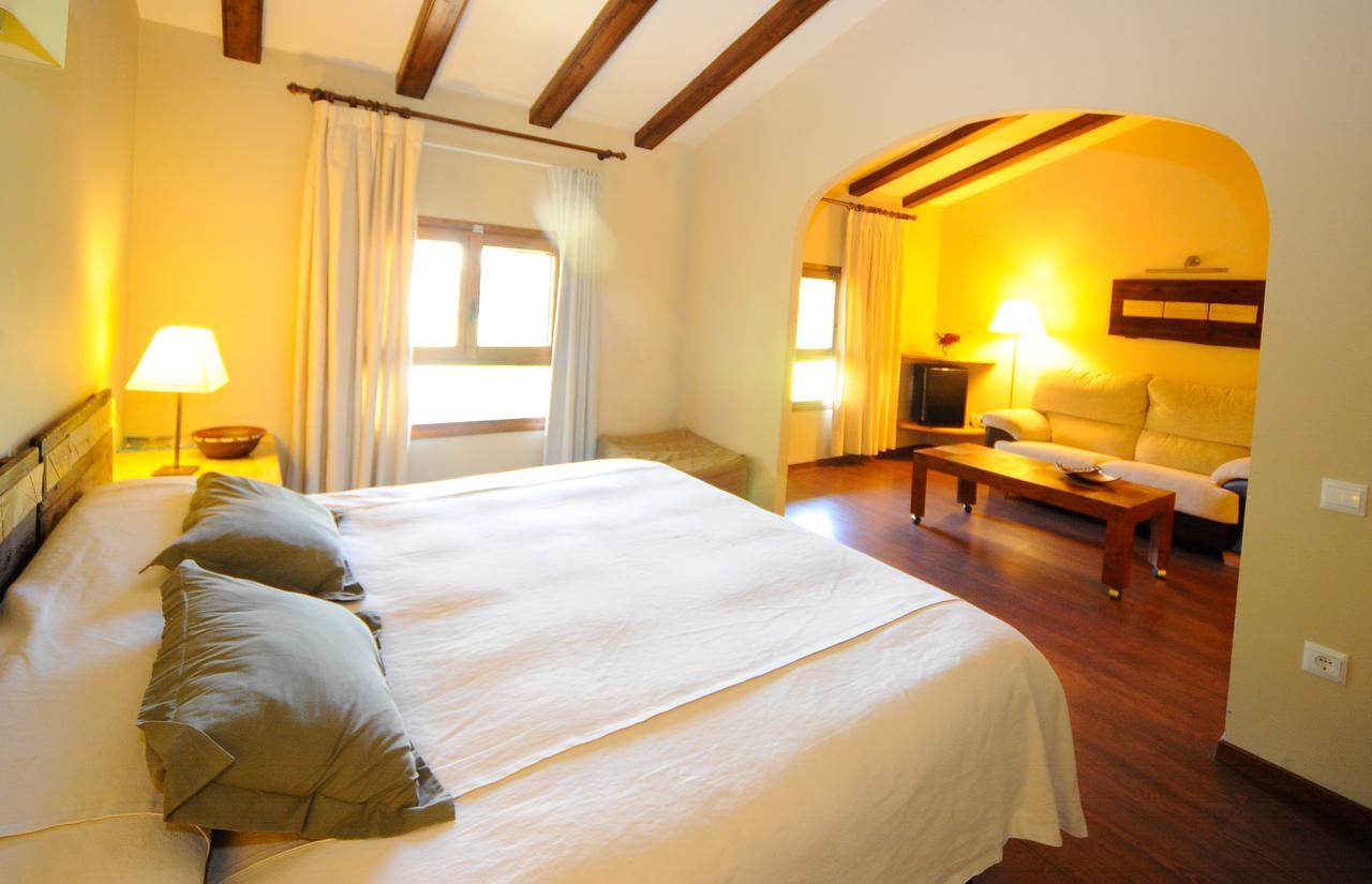 Hotel Font Del Pas Beceite Esterno foto
