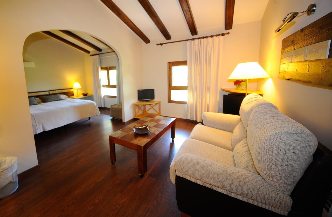 Hotel Font Del Pas Beceite Esterno foto